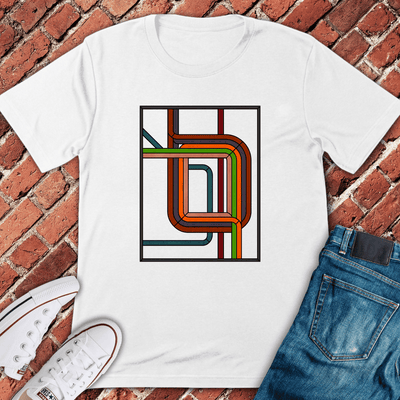 CTA Flow T-Shirt - Chicago Graphic Tee - Gift for Chicago Lovers - Unisex