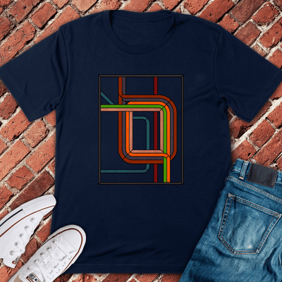 CTA Flow T-Shirt - Chicago Graphic Tee - Gift for Chicago Lovers - Unisex