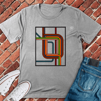 CTA Flow T-Shirt - Chicago Graphic Tee - Gift for Chicago Lovers - Unisex