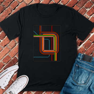 CTA Flow T-Shirt - Chicago Graphic Tee - Gift for Chicago Lovers - Unisex