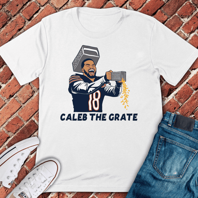 Caleb The Grate T-Shirt - Chicago Graphic Tee - Gift for Chicago Lovers - Unisex