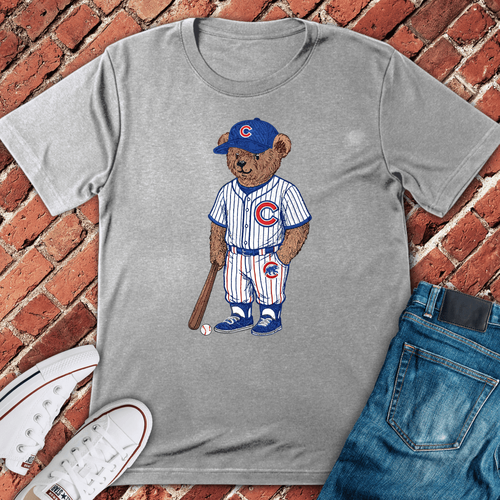 Cubbie Bear T-Shirt - Chicago Graphic Tee - Gift for Chicago Lovers - Unisex