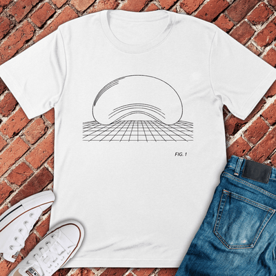 Cloud Gate Blueprint T-Shirt Gift For Chicago Lovers - Unisex Graphic Tee