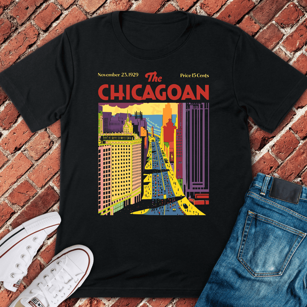 Chicagoan 1929 T-Shirt Gift For Chicago Lovers - Unisex Graphic Tee