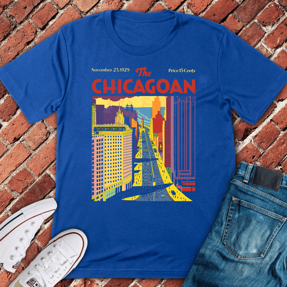 Chicagoan 1929 T-Shirt Gift For Chicago Lovers - Unisex Graphic Tee
