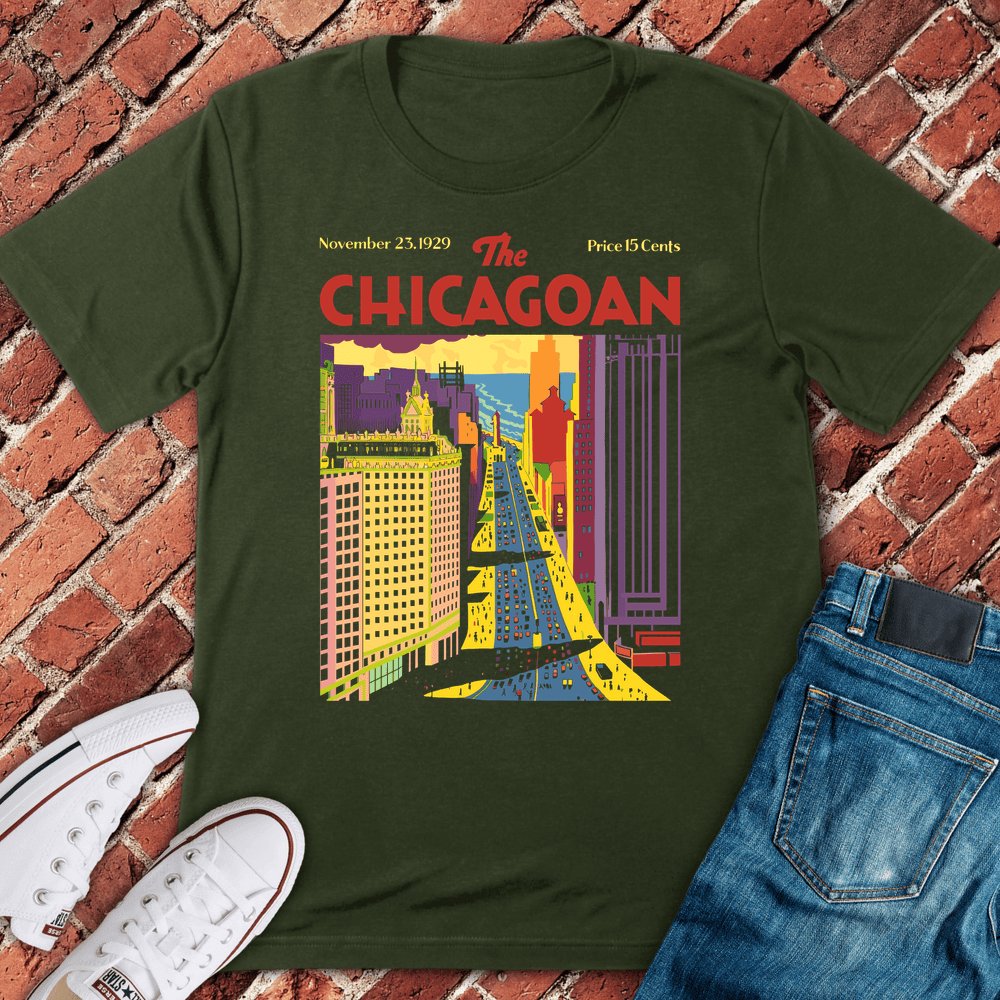Chicagoan 1929 T-Shirt Gift For Chicago Lovers - Unisex Graphic Tee