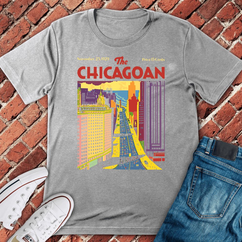 Chicagoan 1929 T-Shirt Gift For Chicago Lovers - Unisex Graphic Tee