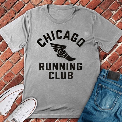 Chicago Running Club T-Shirt Gift For Chicago Lovers - Unisex Graphic Tee
