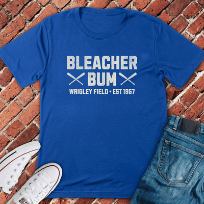 Bleacher Bum Style T-Shirt Gift For Chicago Lovers - Unisex Graphic Tee