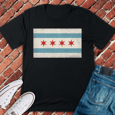 Four Star Chicago T-Shirt Gift For Chicago Lovers - Unisex Graphic Tee