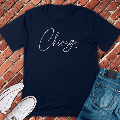 Chicago Minimalist T-Shirt Gift For Chicago Lovers - Unisex Graphic Tee