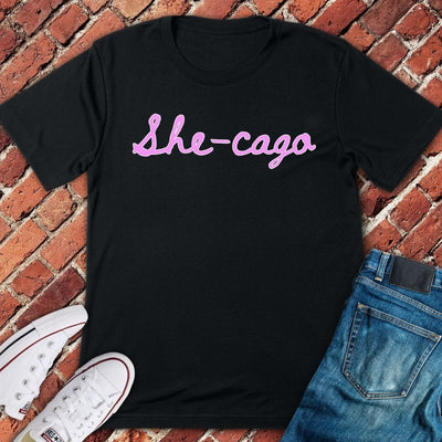 She Cago T-Shirt Gift For Women - Chicago Graphic Tee