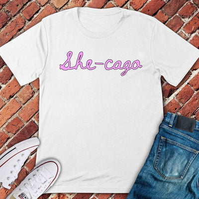 She Cago T-Shirt Gift For Women - Chicago Graphic Tee