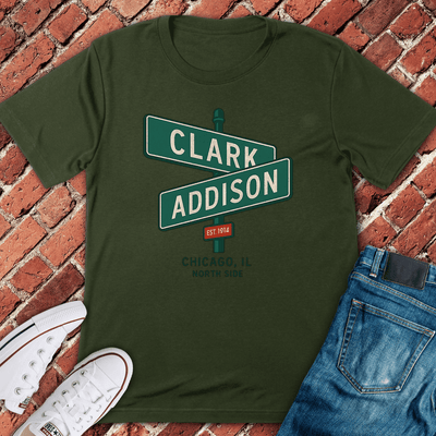 Clark And Addison T-Shirt Gift For Chicago Lovers - Unisex Graphic Tee