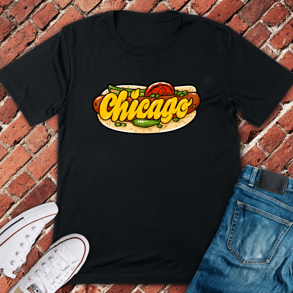 Chicago Dog Dreams T-Shirt Gift For Chicago Lovers - Unisex Graphic Tee