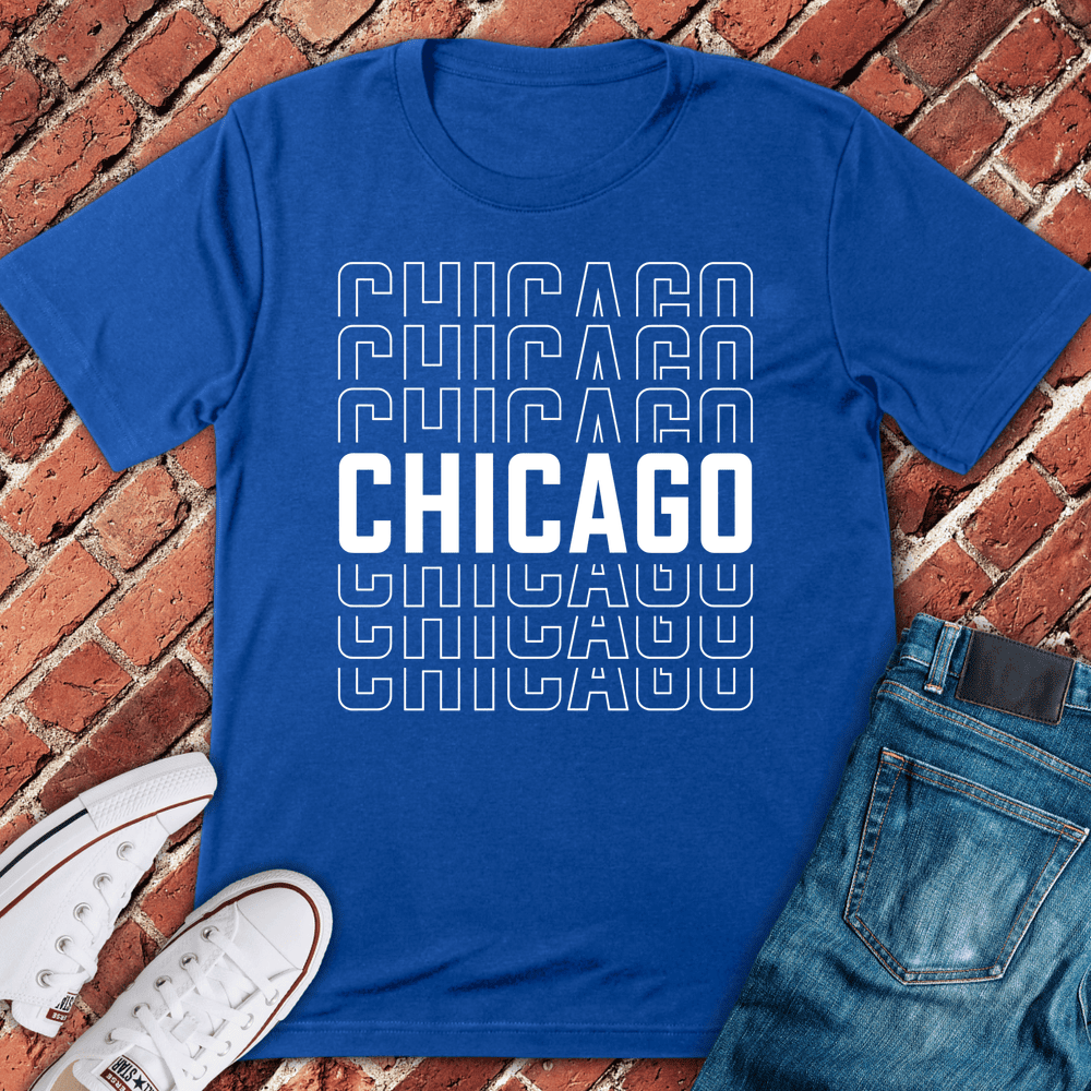 Chicago Repeat T-Shirt Gift For Chicago Lovers - Unisex Graphic Tee