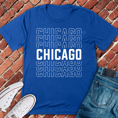 Chicago Repeat T-Shirt Gift For Chicago Lovers - Unisex Graphic Tee