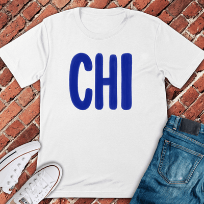 Bold CHI T-Shirt Gift For Chicago Lovers - Unisex Graphic Tee