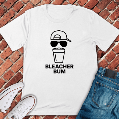 Bleacher Bum Vibe T-Shirt Gift For Chicago Lovers - Unisex Graphic Tee