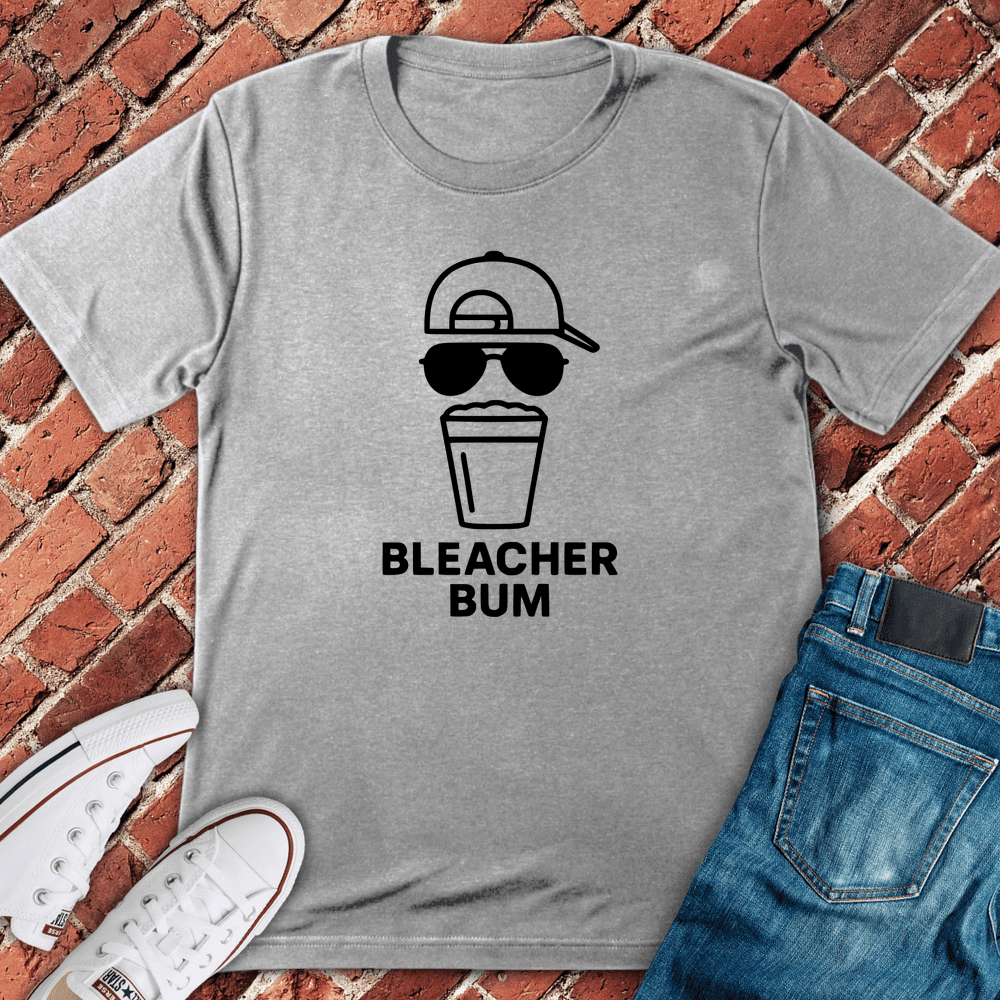 Bleacher Bum Vibe T-Shirt Gift For Chicago Lovers - Unisex Graphic Tee