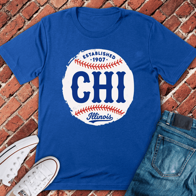Chicago Established 1907 T-Shirt Gift For Chicago Lovers - Unisex Graphic Tee