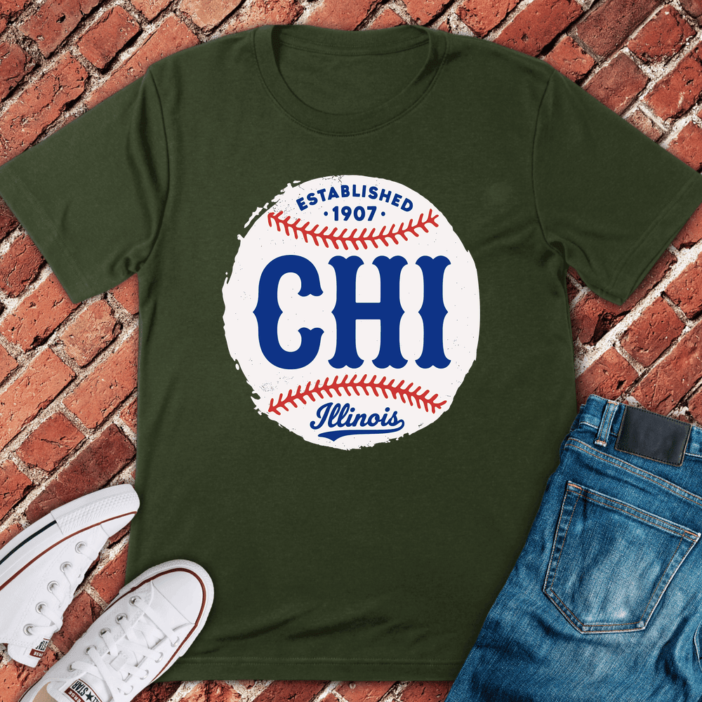 Chicago Established 1907 T-Shirt Gift For Chicago Lovers - Unisex Graphic Tee