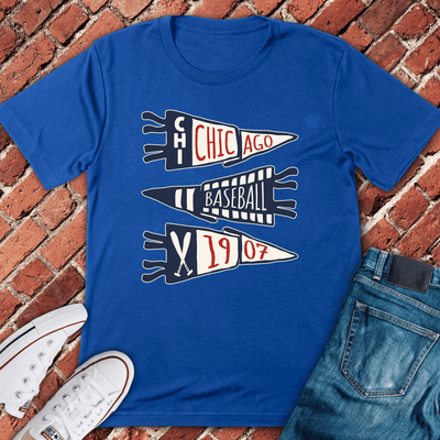 Chicago Pennant Legacy T-Shirt Gift For Chicago Lovers - Unisex Graphic Tee