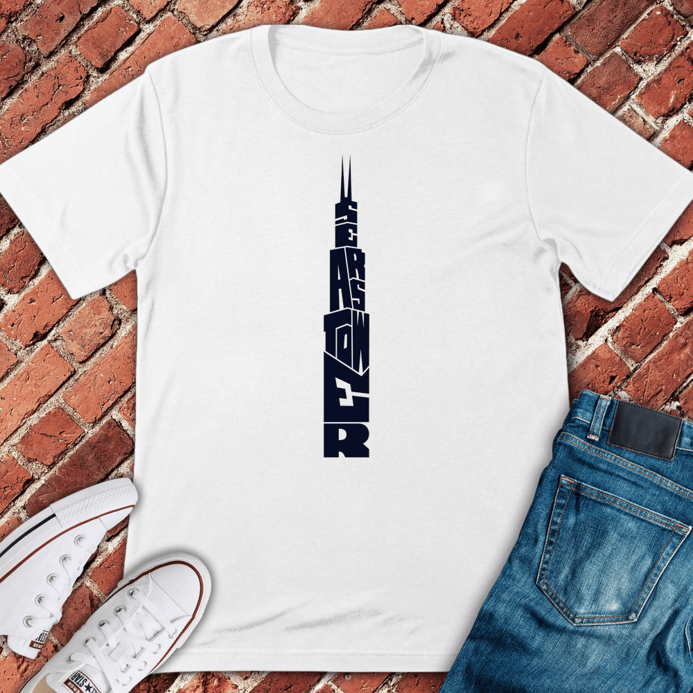 Chicago Tower T-Shirt Gift For Chicago Lovers - Unisex Graphic Tee