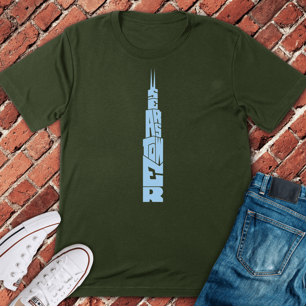 Chicago Tower T-Shirt Gift For Chicago Lovers - Unisex Graphic Tee