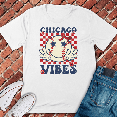 Chicago Vibes T-Shirt Gift For Chicago Lovers - Unisex Graphic Tee