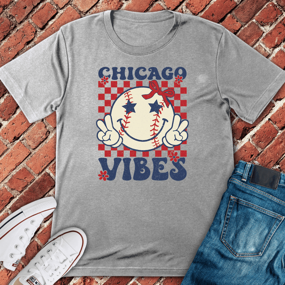 Chicago Vibes T-Shirt Gift For Chicago Lovers - Unisex Graphic Tee