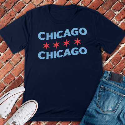 Chicago Starline T-Shirt Gift For Chicago Lovers - Unisex Graphic Tee
