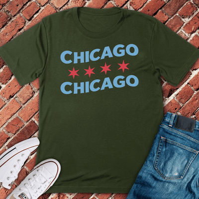 Chicago Starline T-Shirt Gift For Chicago Lovers - Unisex Graphic Tee