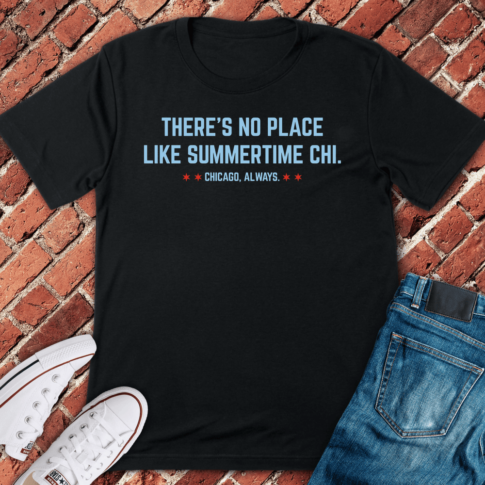 Chicago Summertime T-Shirt Gift For Chicago Lovers - Unisex Graphic Tee