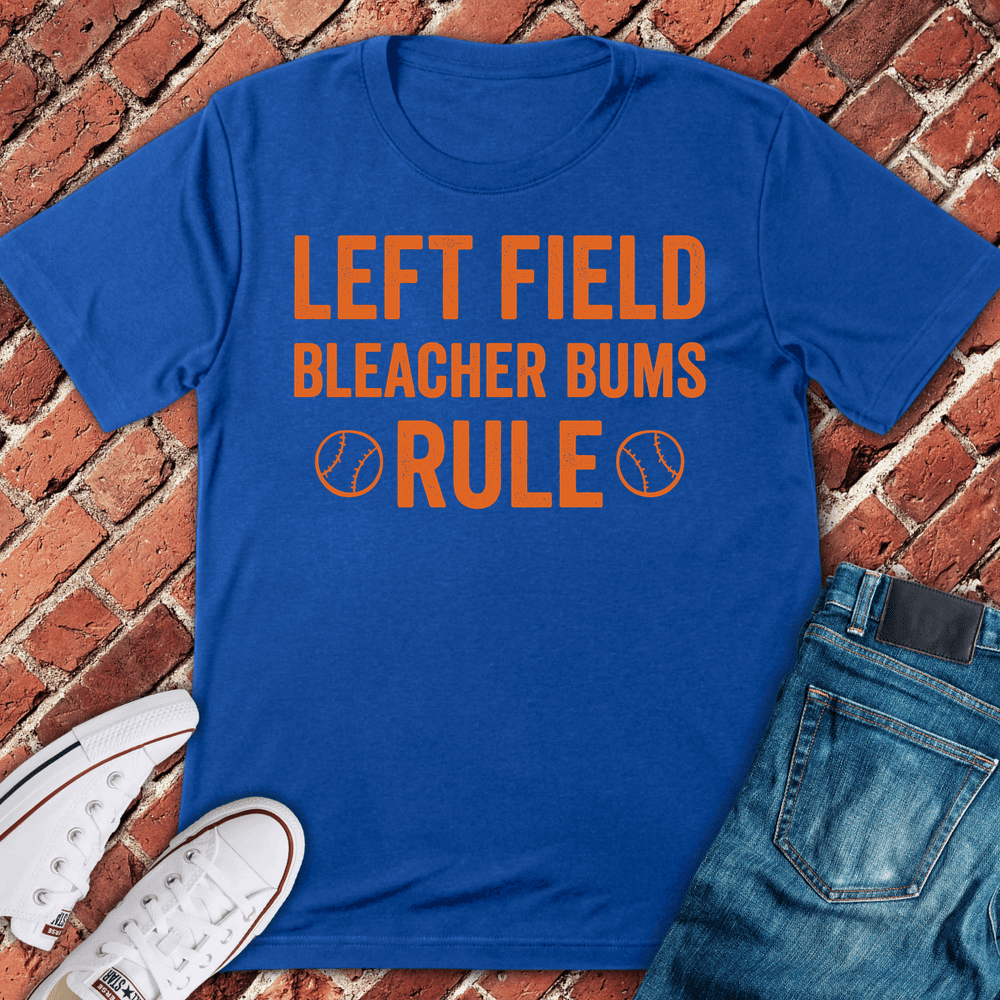 Bleacher Bums Rule T-Shirt Gift For Chicago Lovers - Unisex Graphic Tee