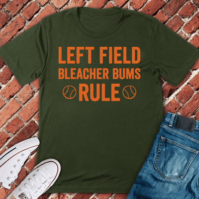 Bleacher Bums Rule T-Shirt Gift For Chicago Lovers - Unisex Graphic Tee