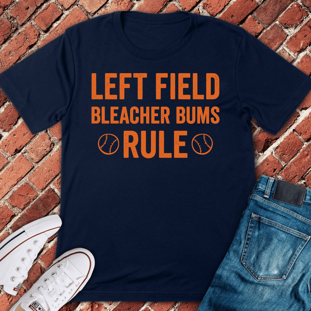 Bleacher Bums Rule T-Shirt Gift For Chicago Lovers - Unisex Graphic Tee