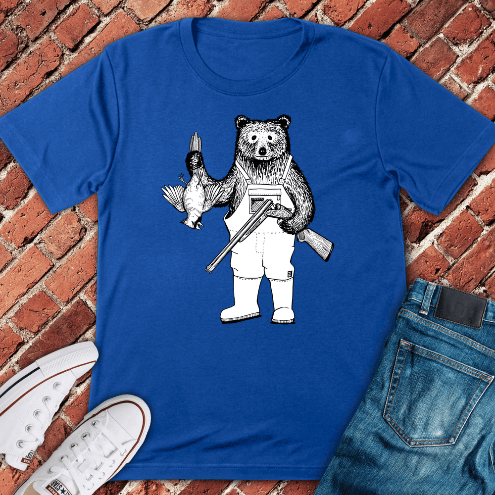 Camp Bear T-Shirt Gift For Chicago Lovers - Unisex Graphic Tee