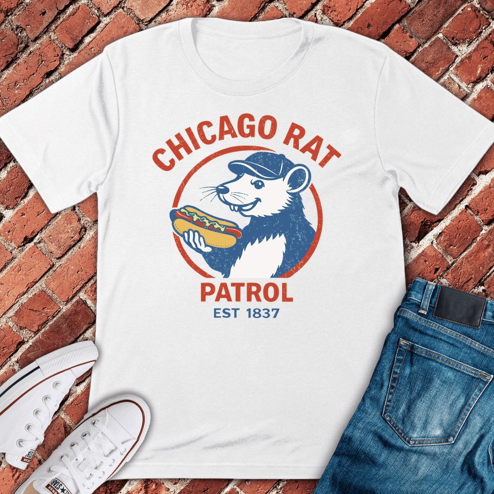 Chicago Rat Patrol T-Shirt Gift For Chicago Lovers - Unisex Graphic Tee