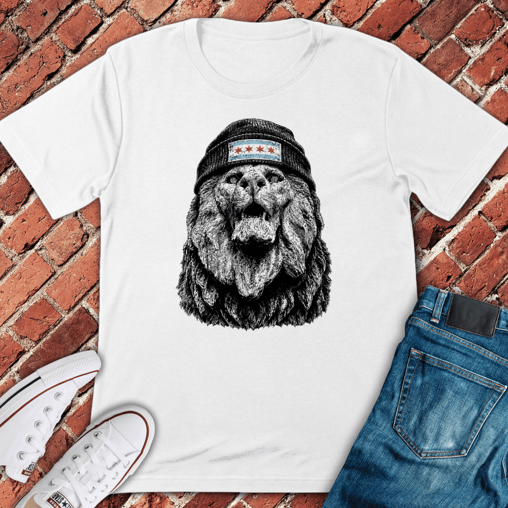 CHI Lion T-Shirt Gift For Chicago Lovers - Unisex Graphic Tee