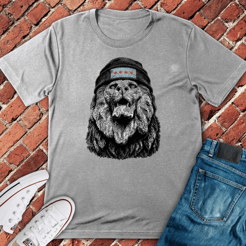 CHI Lion T-Shirt Gift For Chicago Lovers - Unisex Graphic Tee