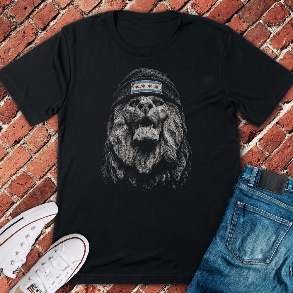 CHI Lion T-Shirt Gift For Chicago Lovers - Unisex Graphic Tee