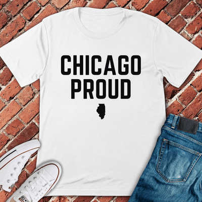 Chicago Proud T-Shirt Gift For Chicago Lovers - Unisex Graphic Tee