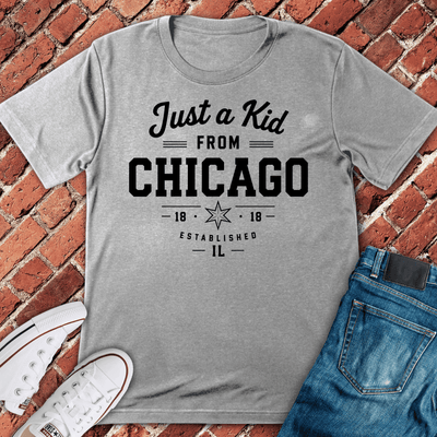 Chicago Kid T-Shirt Gift For Chicago Lovers - Graphic Tee