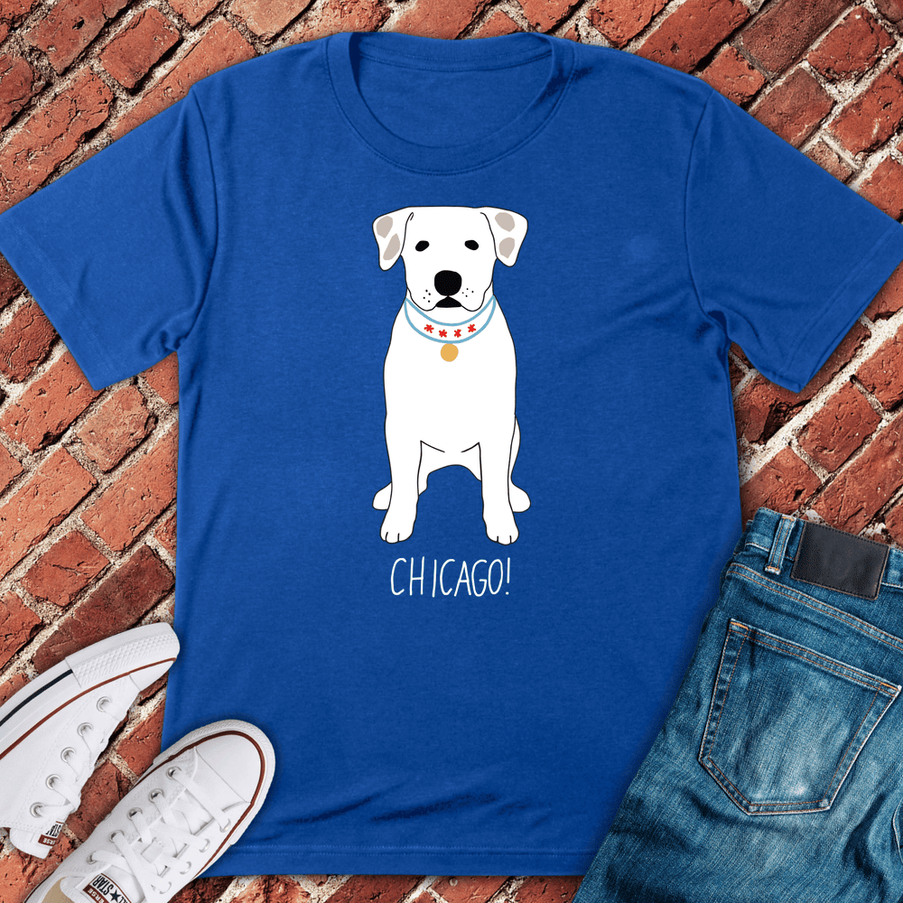 CHI Pup Pride T-Shirt Gift For Chicago Lovers - Unisex Graphic Tee