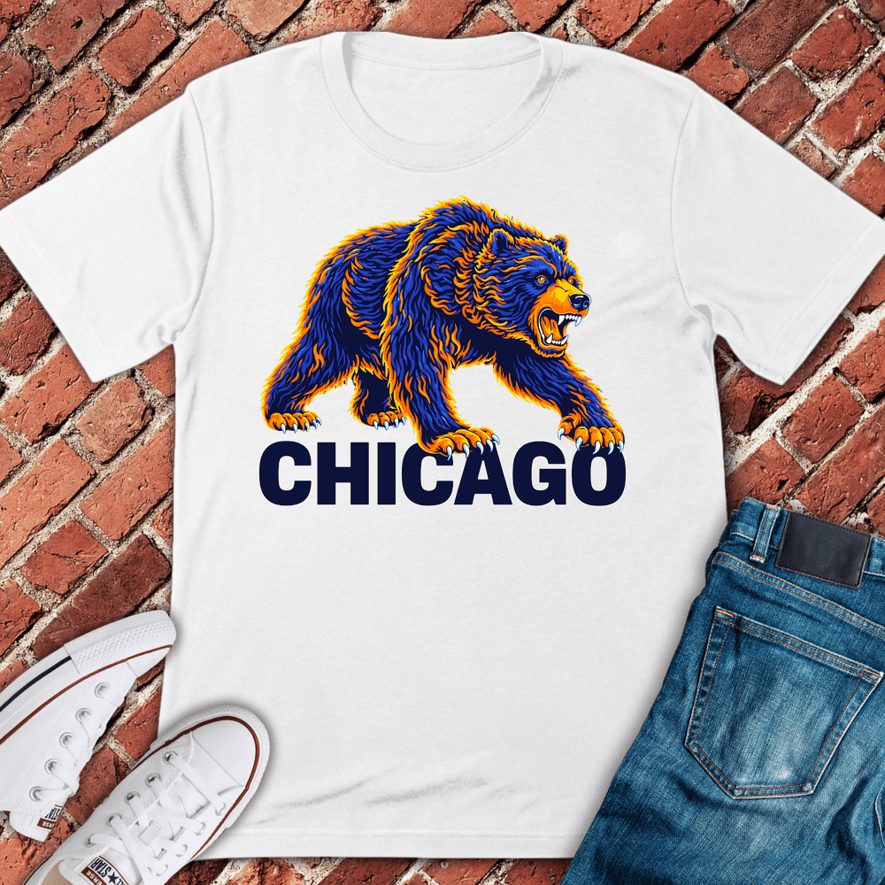 Chicago Grizzly T-Shirt Gift For Chicago Lovers - Unisex Graphic Tee