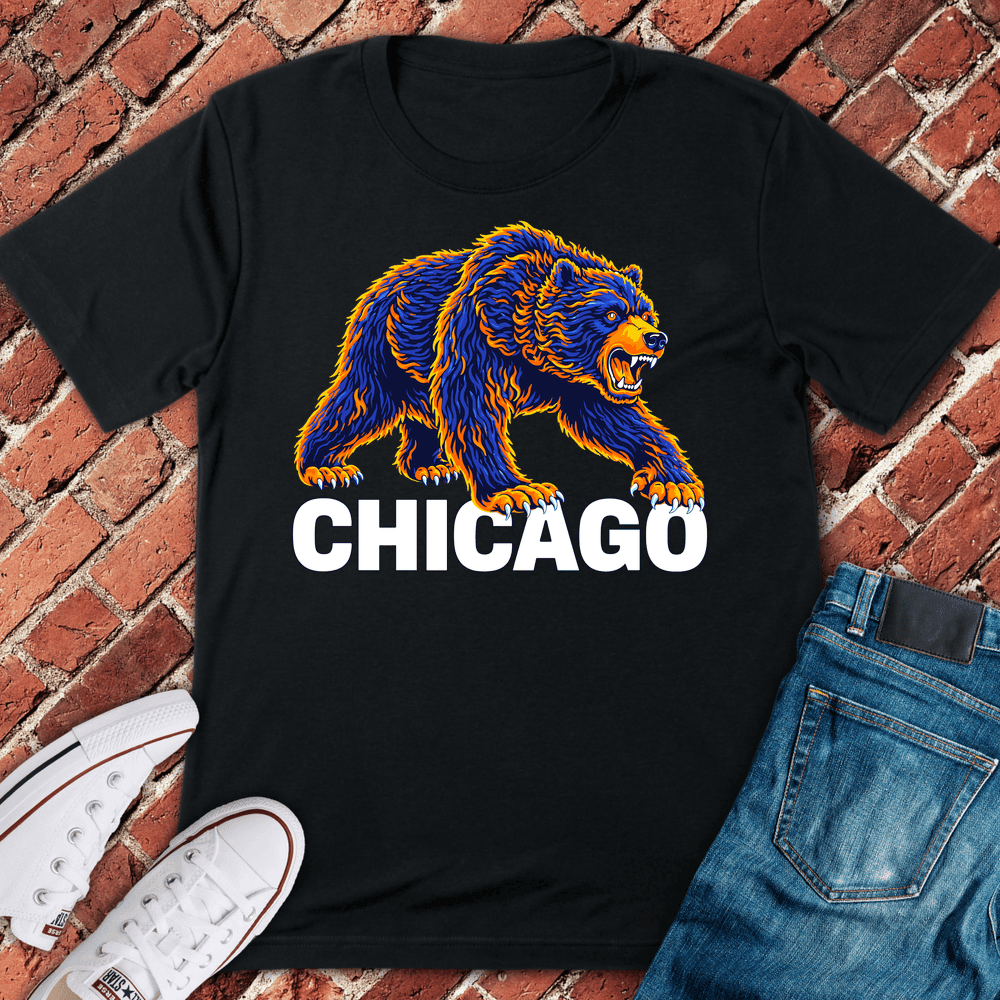 Chicago Grizzly T-Shirt Gift For Chicago Lovers - Unisex Graphic Tee
