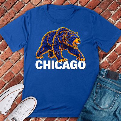 Chicago Grizzly T-Shirt Gift For Chicago Lovers - Unisex Graphic Tee