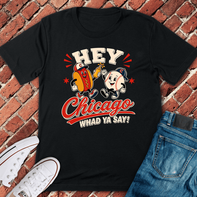 CHI Town Cheers T-Shirt Gift For Chicago Lovers - Unisex Graphic Tee