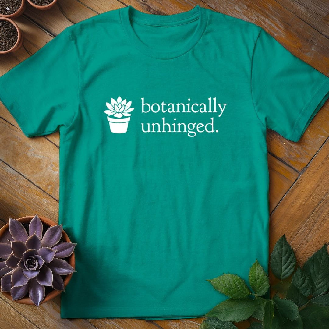 Botanically Unhinged T-Shirt Gift For Plant Lover